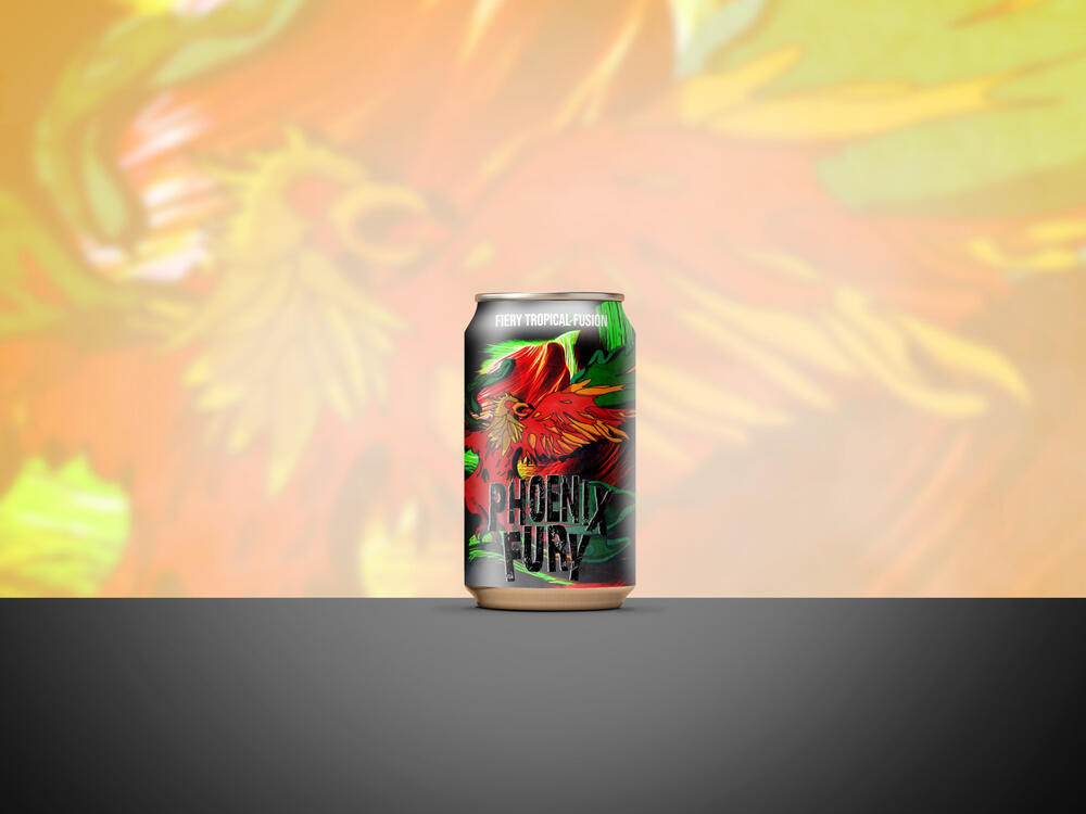 Energy Drink, Can Design, "Phoenix Fury"