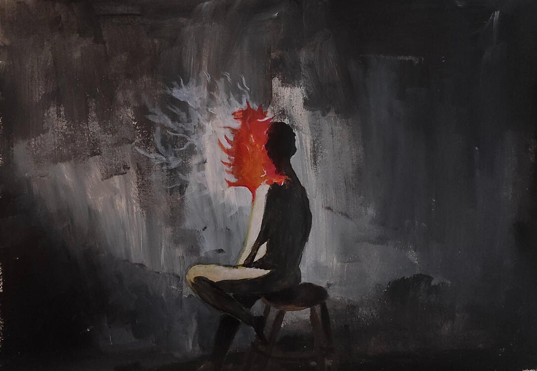 acrylic painting